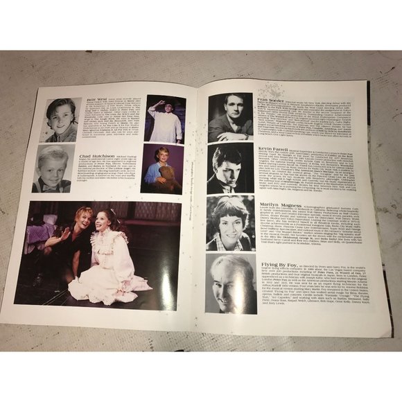 Peter Pan The Musical Vintage Souvenir Program - Picture 6 of 8